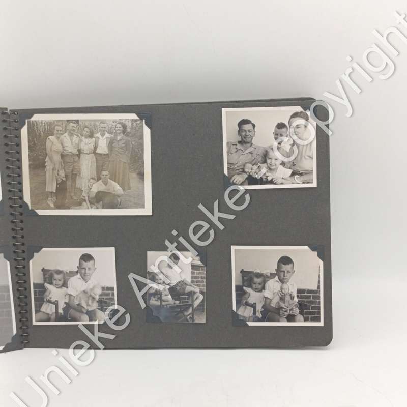 Vintage album with about 90 photos - 1950's - Roux family - also some negatives - Pretoria area