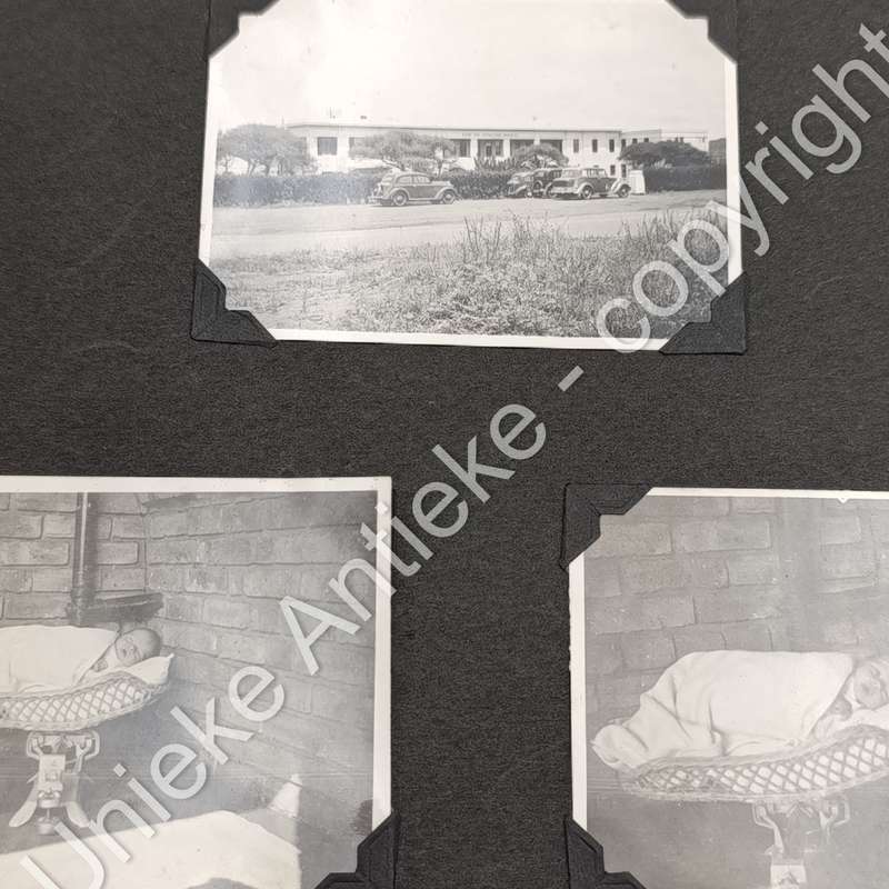 Photo album - 1930's Roux family - Pretoria area - 60 photos in album