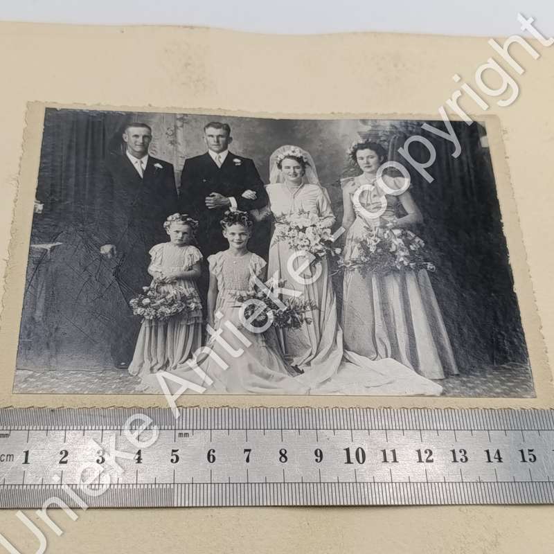 Lot of 35 vintage photos - Roux family