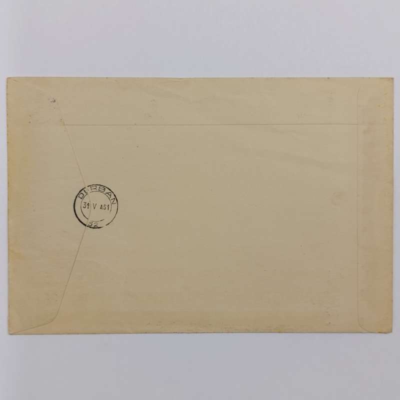 Republic of South Africa 31 May 1961 First Day Cover - cancelled Durban - rarely seen