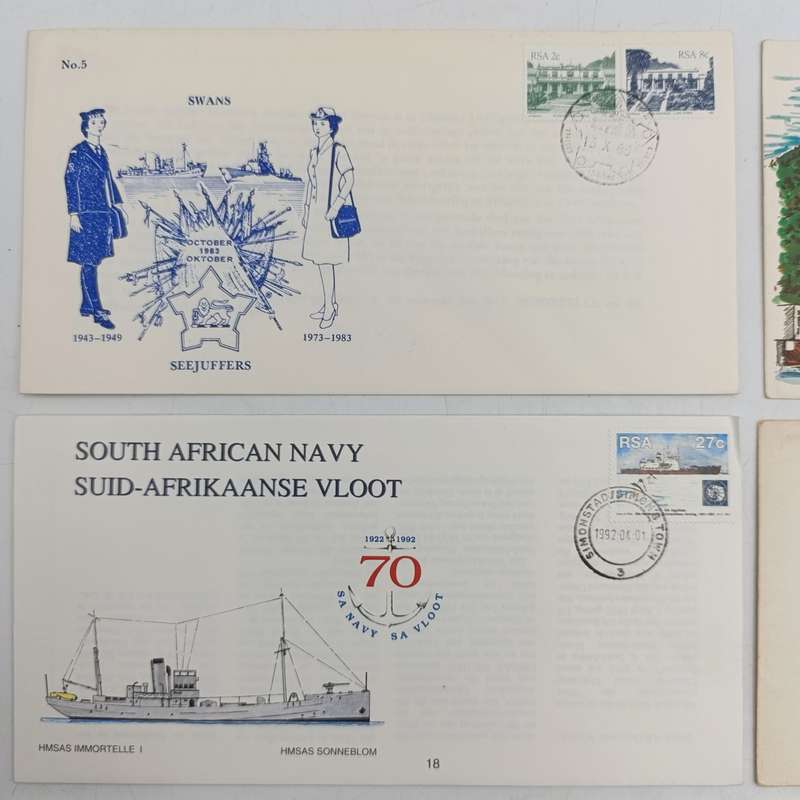 Lot of 6 Navy Maritime related covers