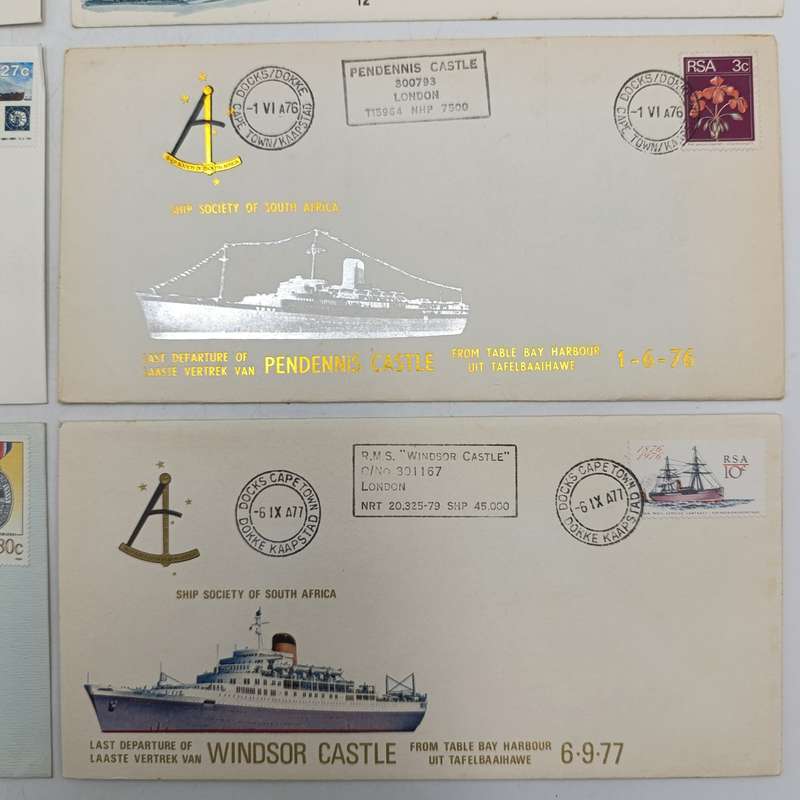 Lot of 6 Navy Maritime related covers
