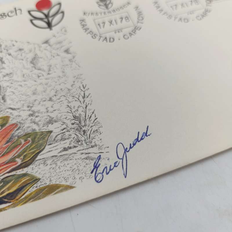 Pair of Kirstenbosch postal covers - one signed by Eric Judd