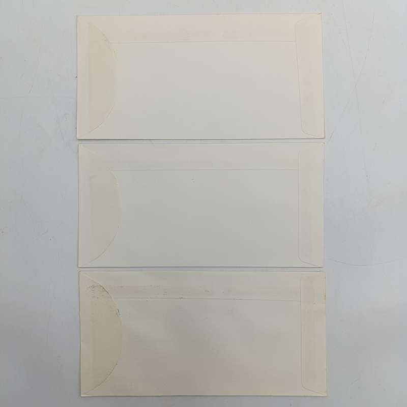 Lot of 3 last day of South African postal services in Mafeking postal covers
