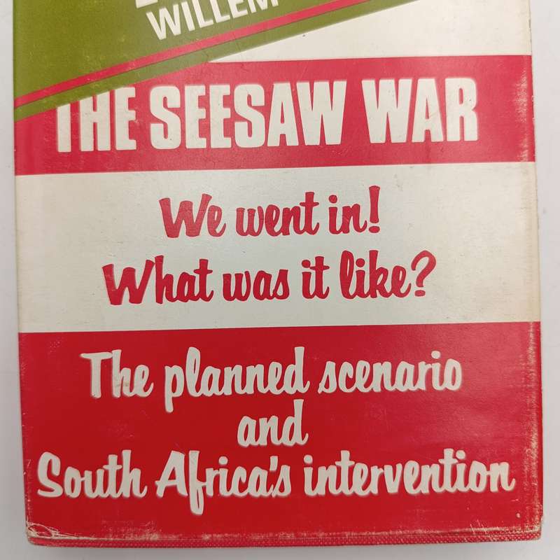 Adeus Angola - The Seesaw War by Willem Steenkamp