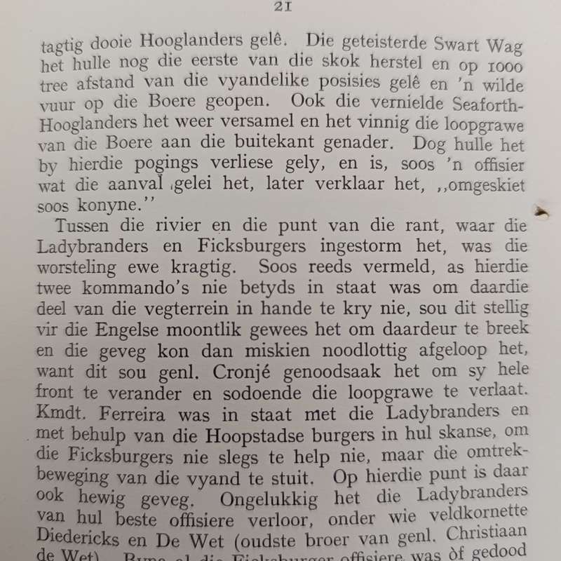 Oorlog en Ballingskap deur Adjudant J.N Brink