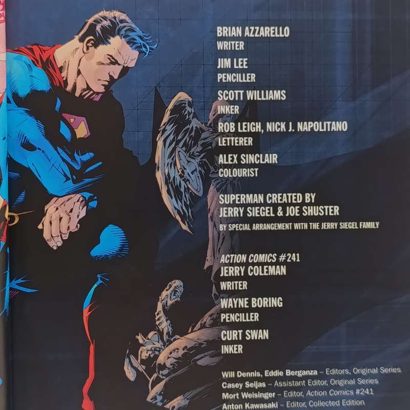 DC Comics Superman For Tomorrow Part 1 graphic novel
