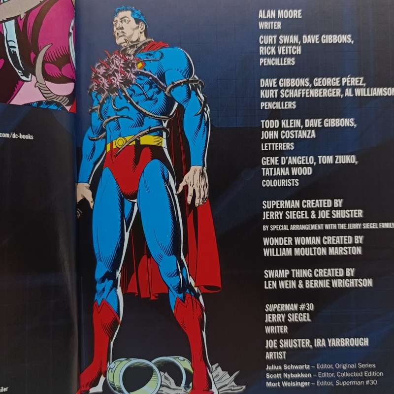 DC Comics Superman Whatever Happened to the man of tomorrow graphic novel