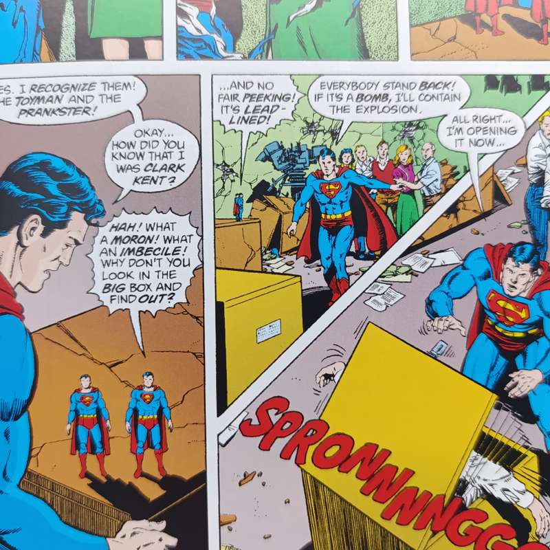 DC Comics Superman Whatever Happened to the man of tomorrow graphic novel