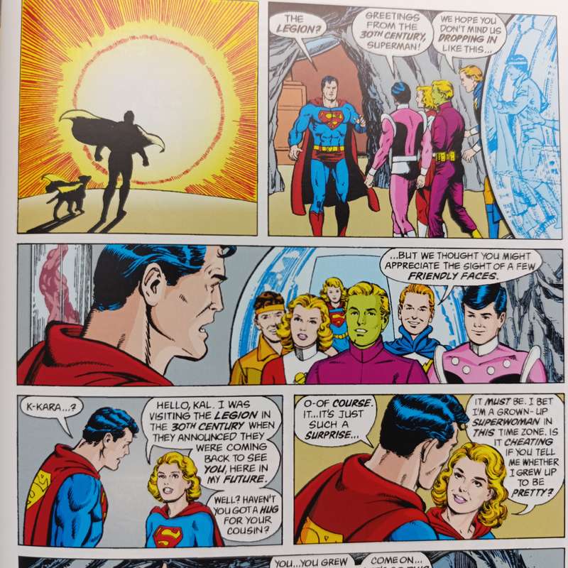 DC Comics Superman Whatever Happened to the man of tomorrow graphic novel