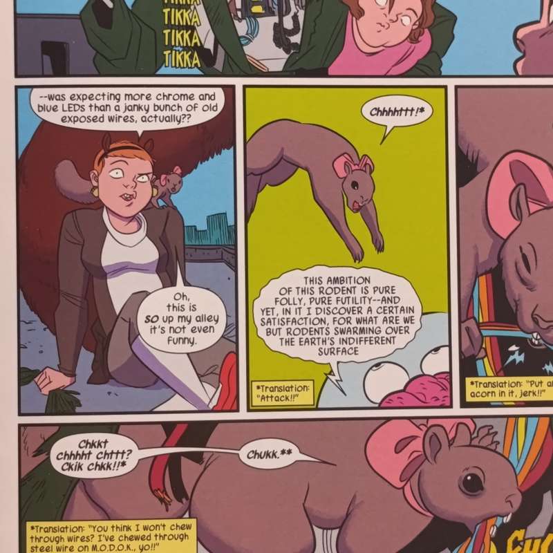 Marvel #114 The Unbeatable Squirrel girl graphic novel