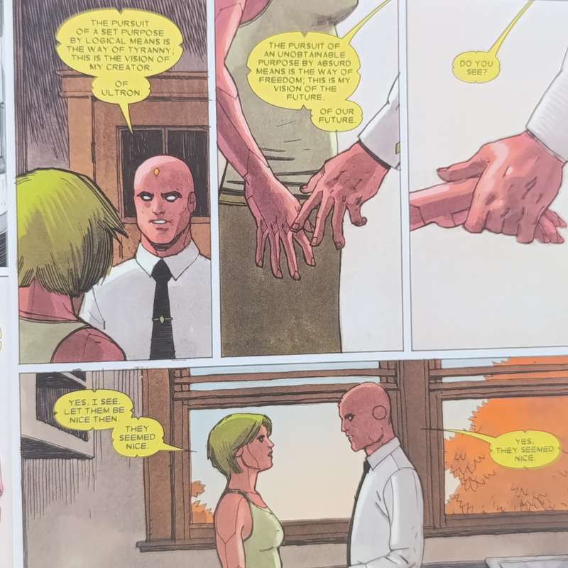 Marvel #116 The Vision - Little worse than a man graphic novel