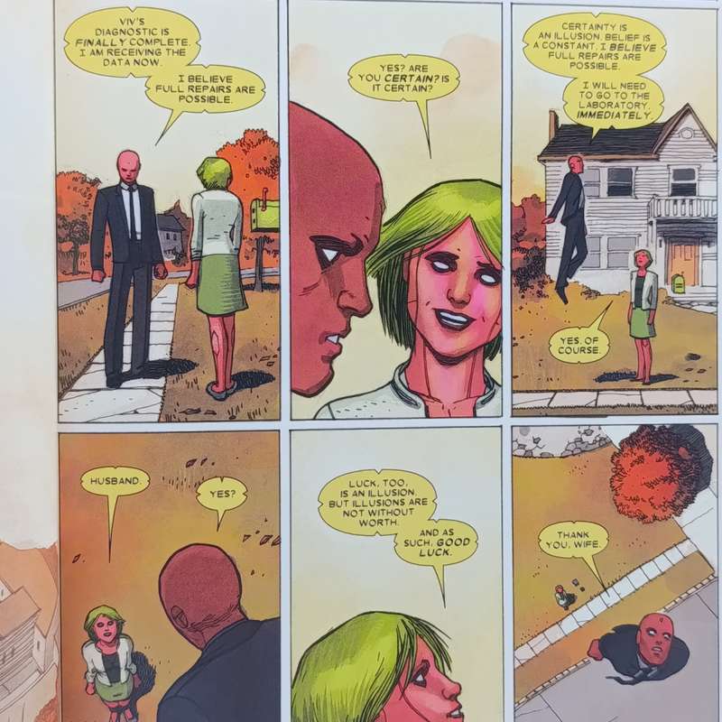 Marvel #116 The Vision - Little worse than a man graphic novel