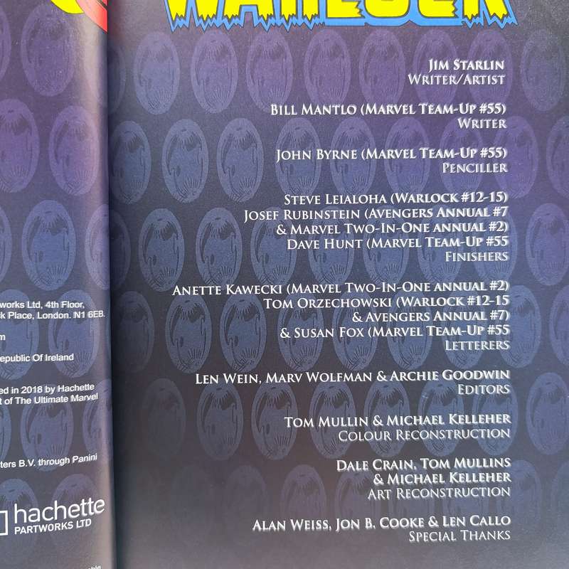 Marvel #33 Warlock Part 2 graphic novel