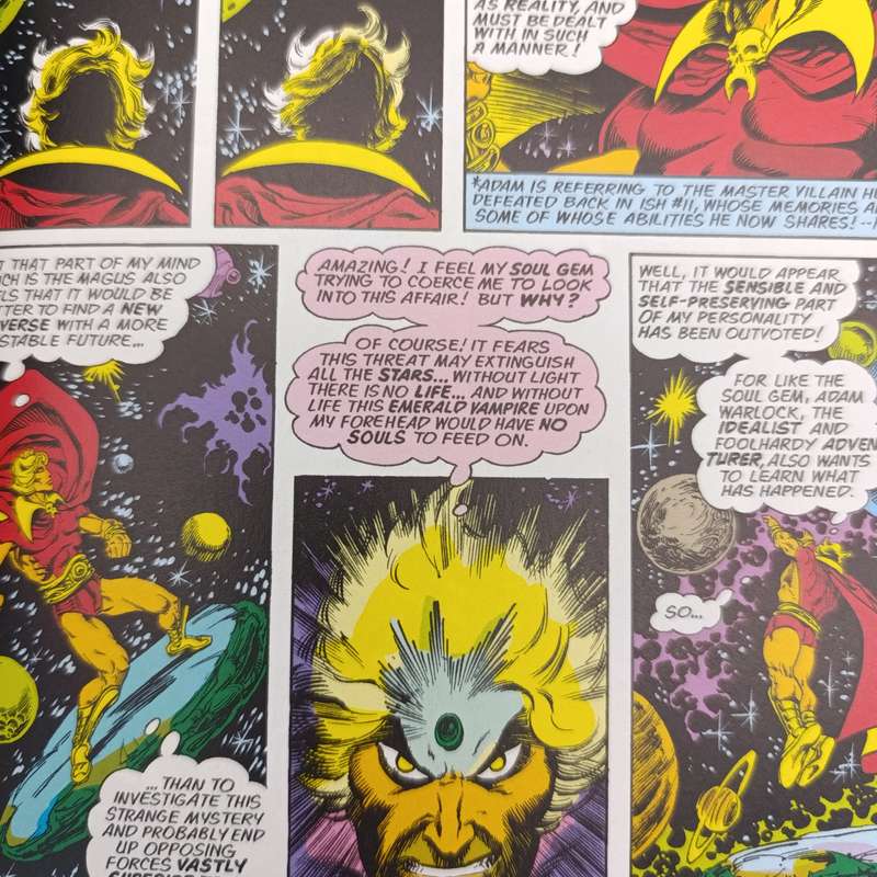 Marvel #33 Warlock Part 2 graphic novel