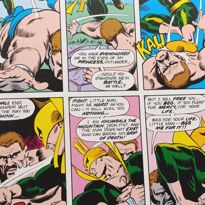 Marvel #35 Iron Fist - The search for Colleen Wing graphic novel