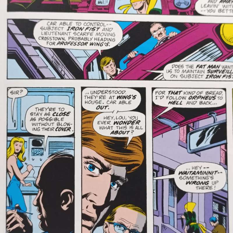 Marvel #35 Iron Fist - The search for Colleen Wing graphic novel