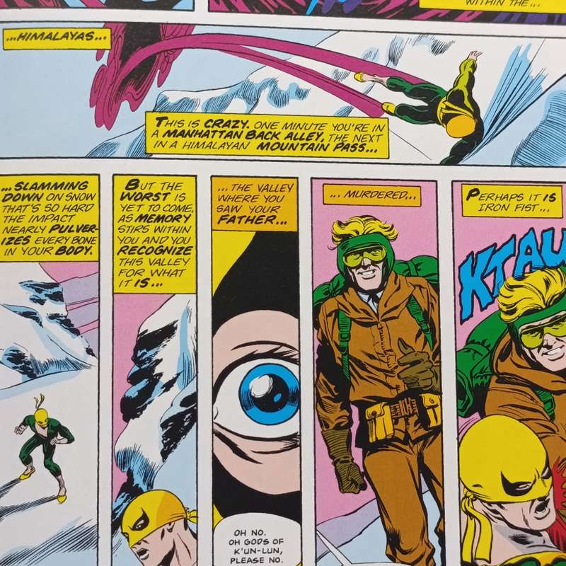 Marvel #35 Iron Fist - The search for Colleen Wing graphic novel