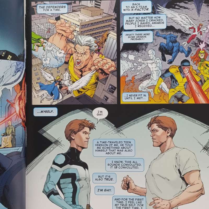Marvel #191 Iceman - Thawing out graphic novel