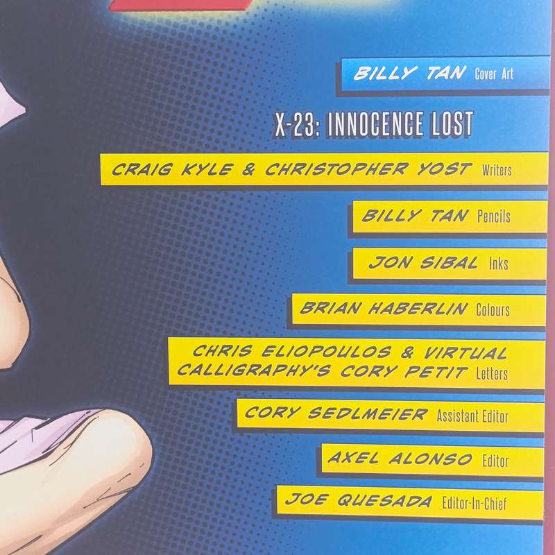 Marvel #118 X-23 graphic novel