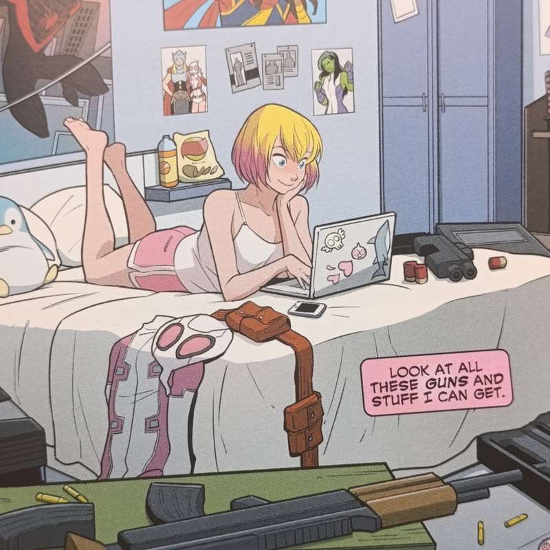 Marvel #111 The Unbelievable Gwenpool graphic novel