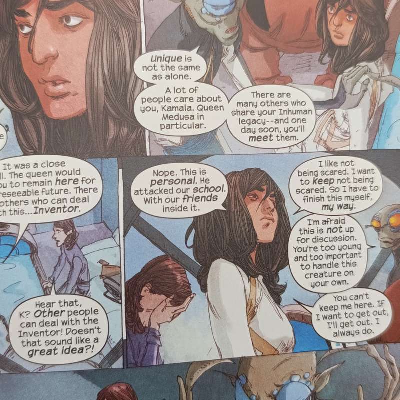 Marvel #106 Ms. Marvel (Kamala Khan) graphic novel
