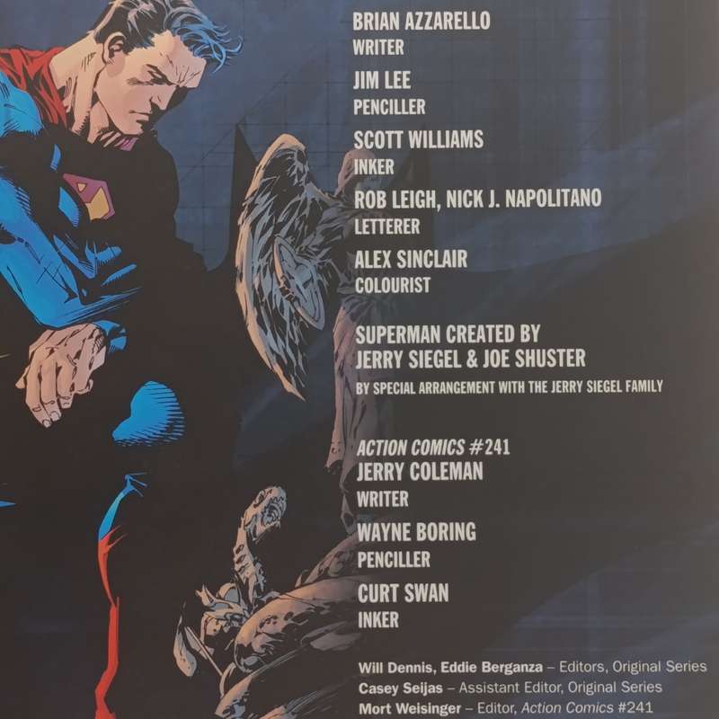 DC Comics #54 Superman For Tomorrow Part one graphic novel