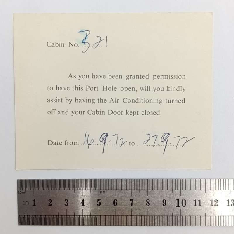 Lot of vintage Union Castle/ Safmarine documents and brochure