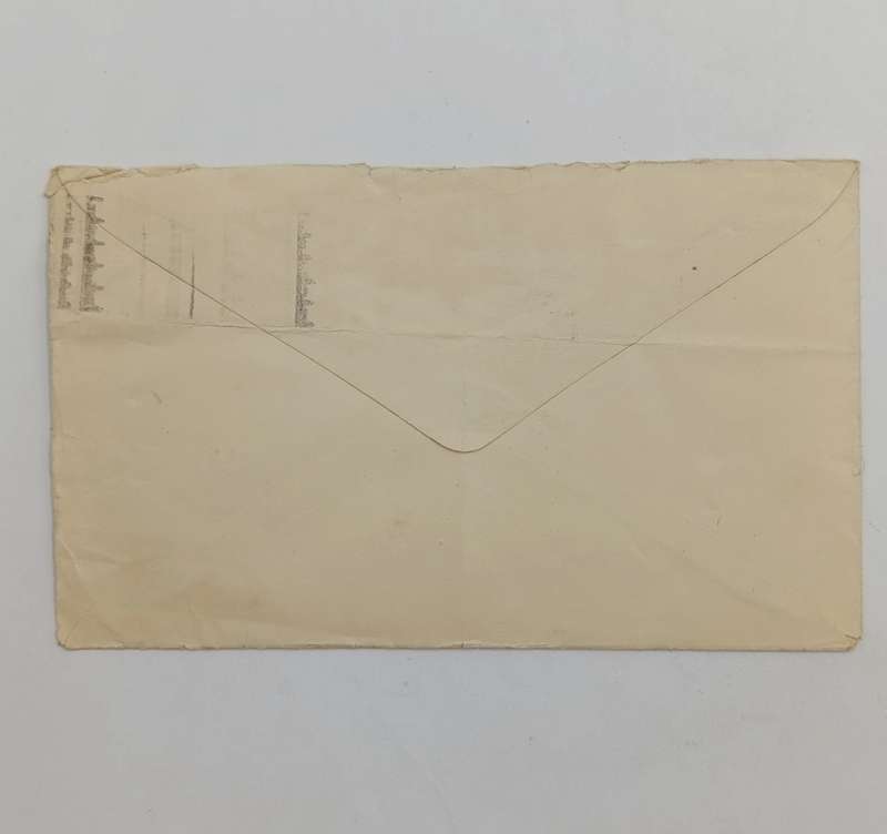Postal History 1958 letter from Hobart, Australia to Thornton