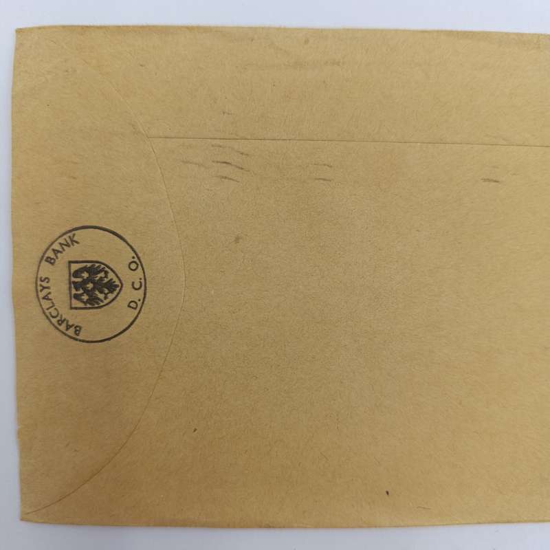 1968 Letter from Klerksdorp to Johannesburg on Barclays Bank Stationery