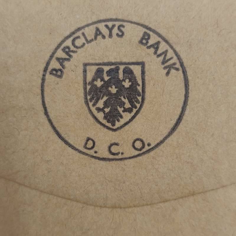 1968 Letter from Klerksdorp to Johannesburg on Barclays Bank Stationery