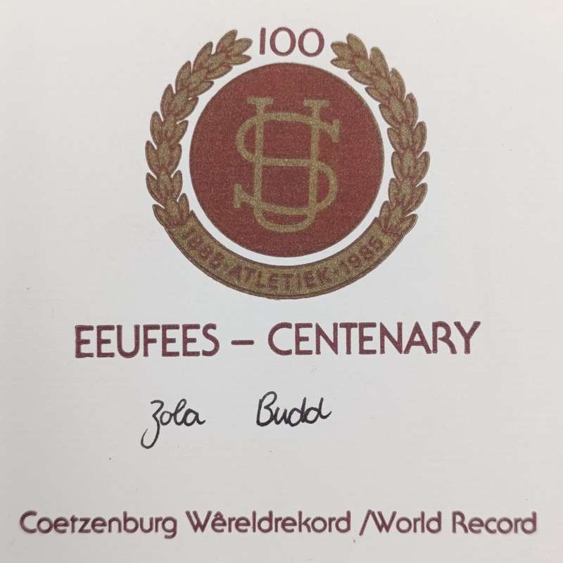 South Africa - Set of 4 University of Stellenbosch first day covers signed by Jannie Momberg