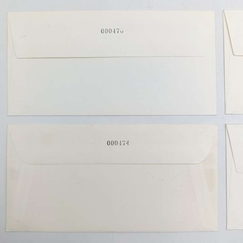 South Africa - Set of 4 University of Stellenbosch first day covers signed by Jannie Momberg