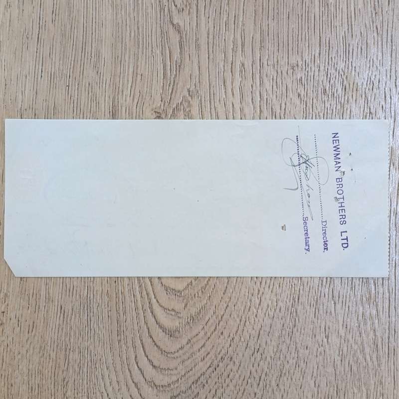 Lot of Antique receipts and cheques