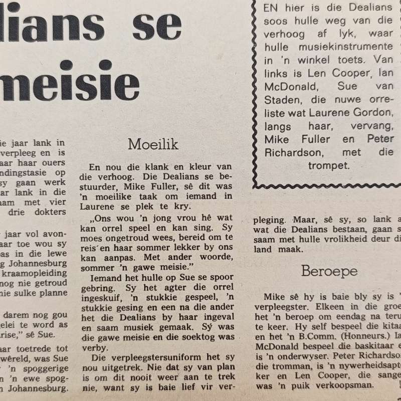 Foto Rapport magazine - Arnold Taylor soek daardie wereldtitel - 21 October 1973
