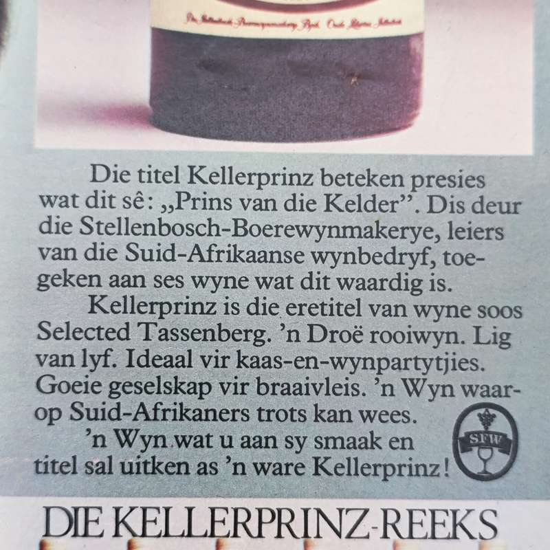 Foto Rapport magazine - Pierre Fourie boxer - 25 November 1973