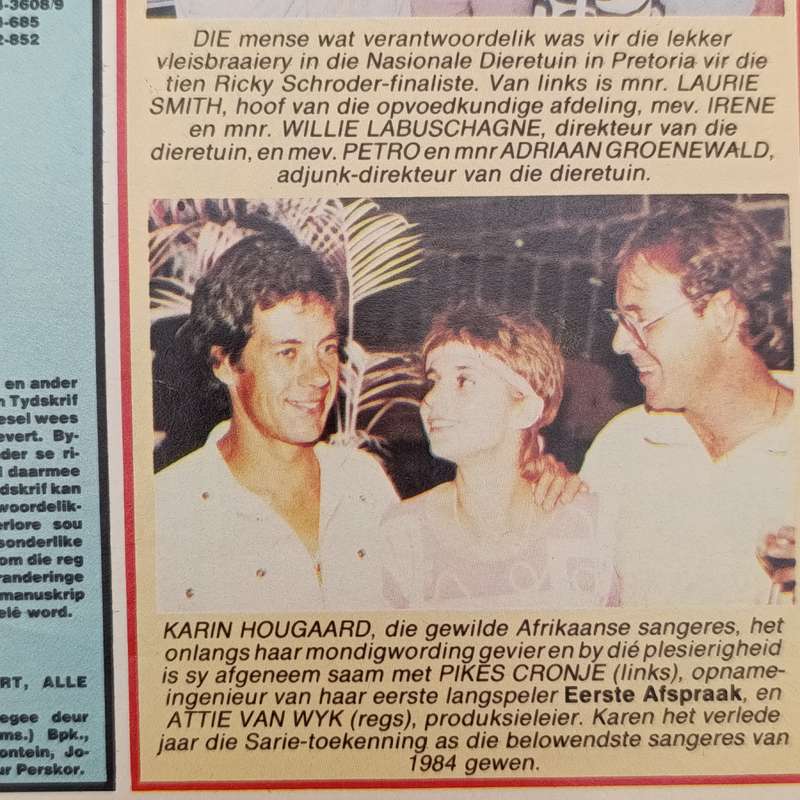 Rapport Tydskrif - Piet Crous, ons beskeie kampioen - 24 Maart 1985