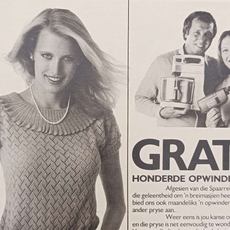 Rapport Tydskrif - Piet Crous, ons beskeie kampioen - 24 Maart 1985