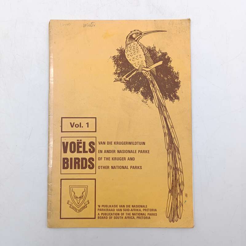Set of 4 Birds of the Kruger and other National Parks - Volume 1 to 4