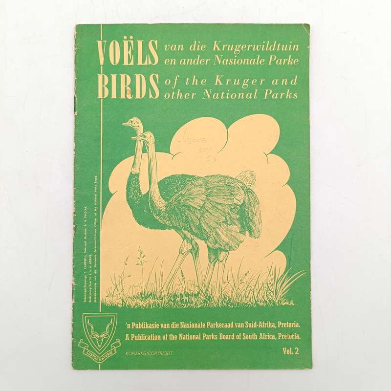Set of 4 Birds of the Kruger and other National Parks - Volume 1 to 4