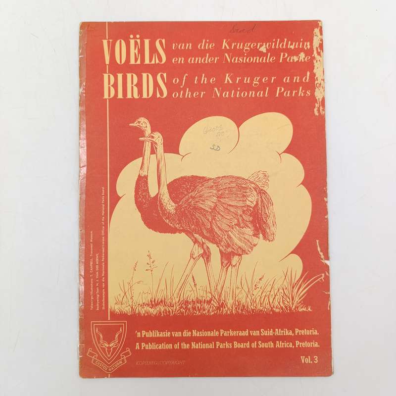 Set of 4 Birds of the Kruger and other National Parks - Volume 1 to 4