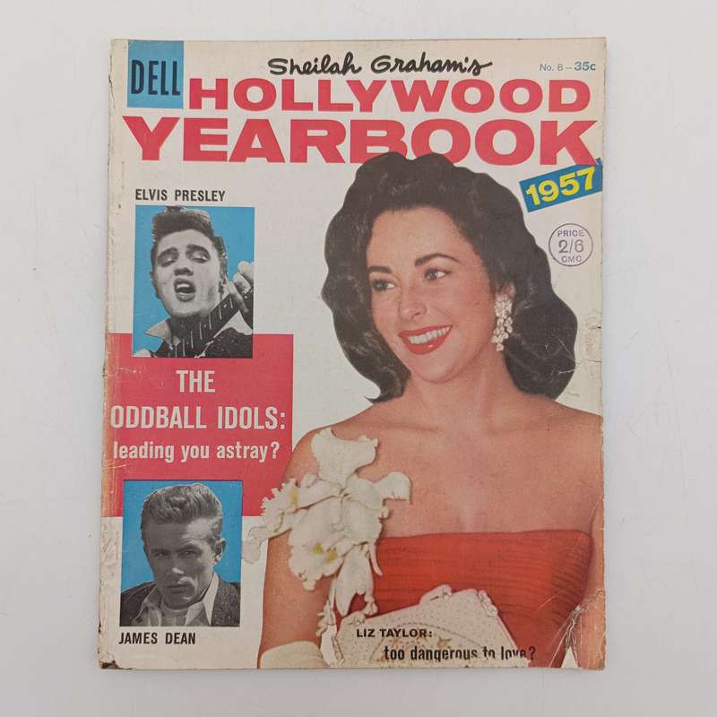 Vintage Sheilah Graham's Hollywood Yearbook magazine - no 8