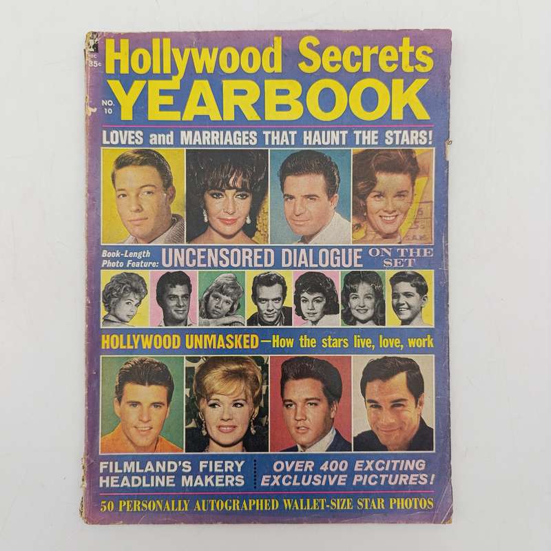Vintage Hollywood Secrets Yearbook magazine - no 10