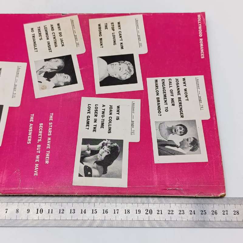 Vintage Hollywood Romances magazine - No 4