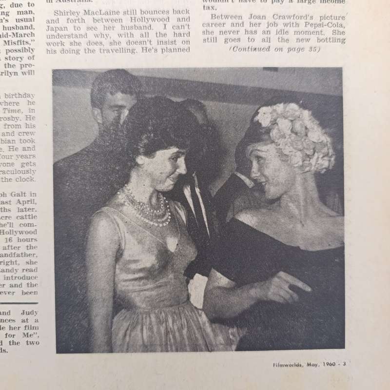 Vintage Filmworlds Magazine - May 1960 issue