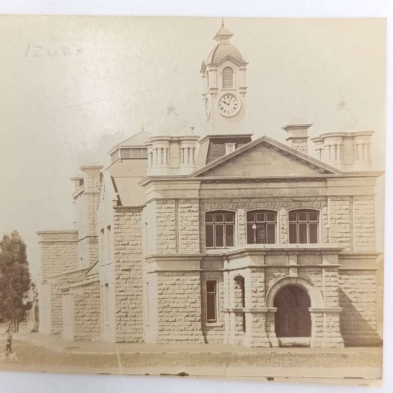 Postcard from Holfontein to Johannesburg with Violet Holfontein cancel