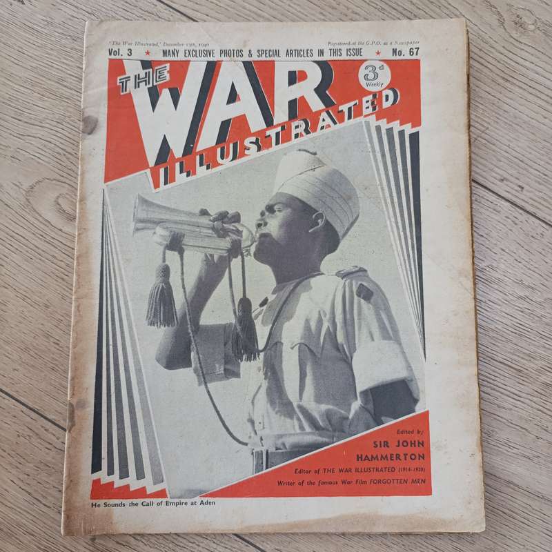 Lot of 13 The War Illustrated books - well used