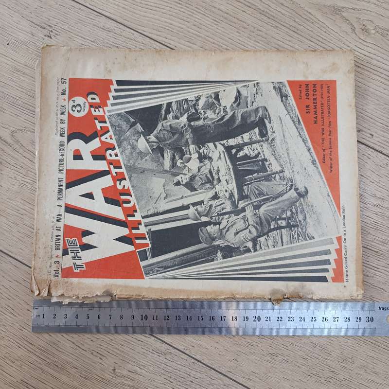 Lot of 13 The War Illustrated books - well used