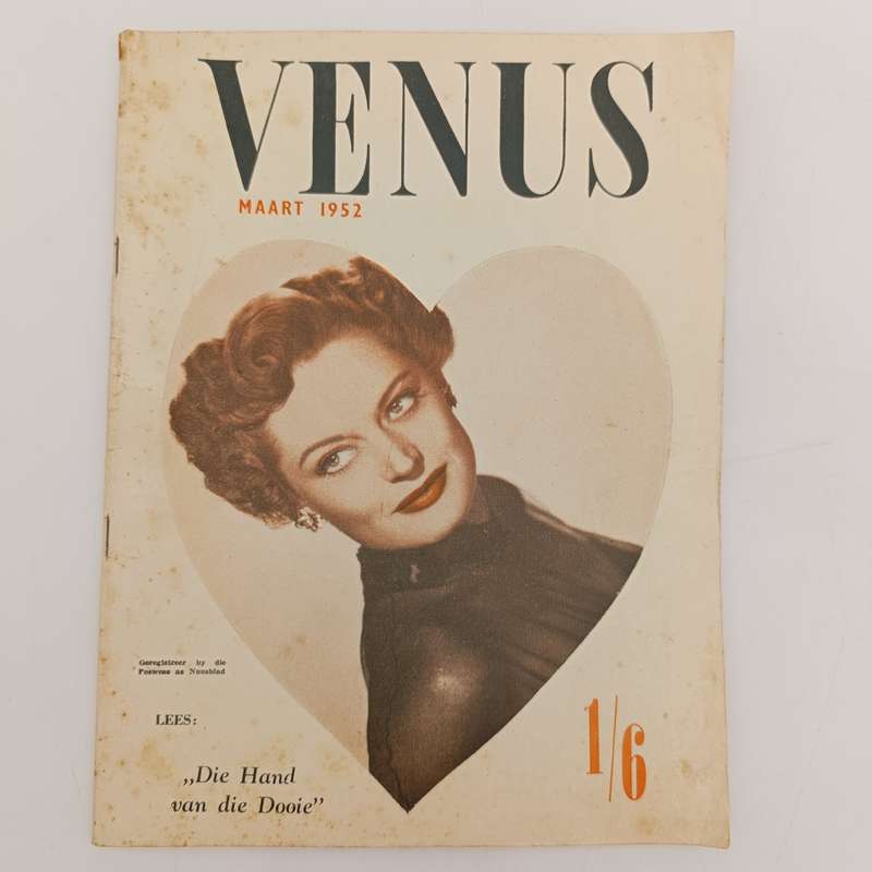 Vintage Venus magazine March 1952 issue