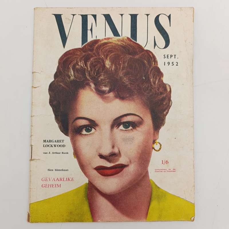 Vintage Venus magazine September 1952 issue